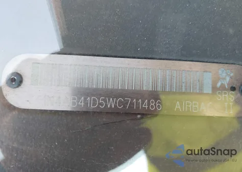 1998 Nissan Sentra Gle/Gxe/Xe from USA, damaged, VIN 1N4AB41D5WC711486